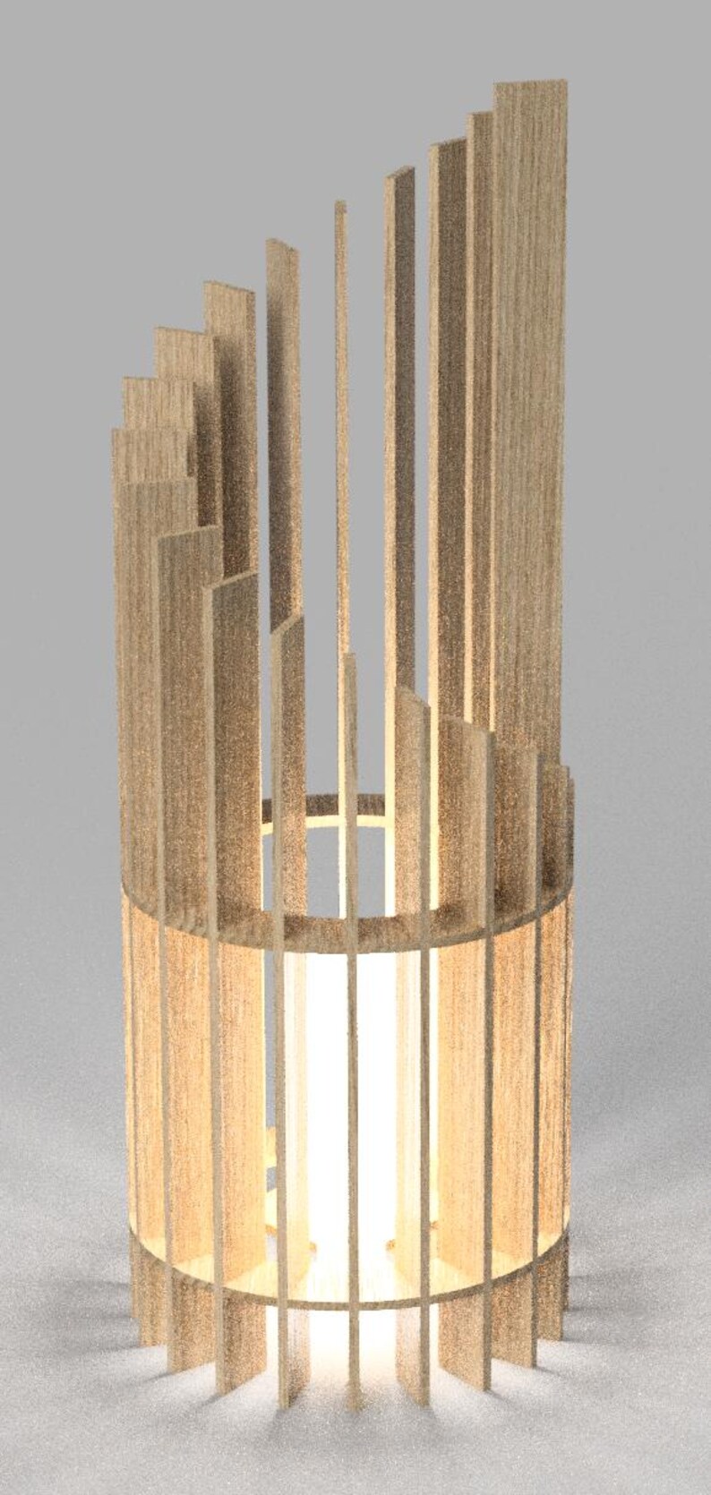 Light Design Dxf Laser-cut Spiral Light DXF Design (file Only) - Etsy