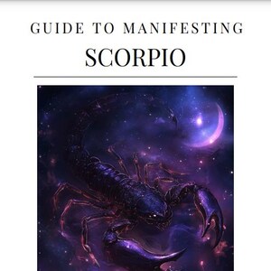 Guide to Manifesting as a Scorpio
