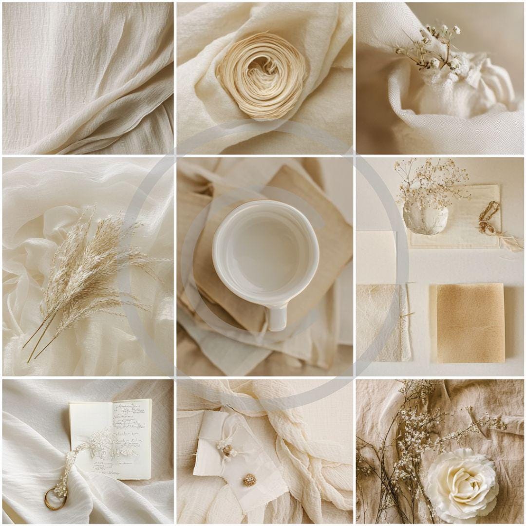 CREAM Phone AI Backgrounds (pack of 4) - Etsy