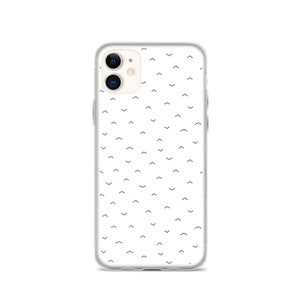Minimalist B&W Pattern iPhone Case