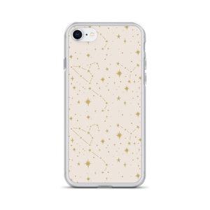Celestial Stars Pattern iPhone Case