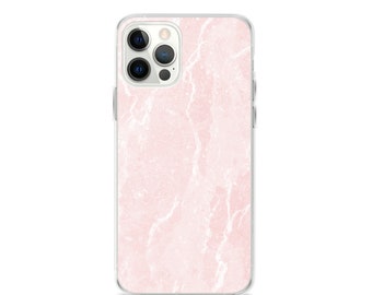 Rose Marble Pattern iPhone Case