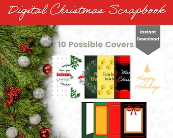 Album numérique de Noël | Album pour iPad| Album personnalisable | Gardien de la mémoire| Bonnes notes|