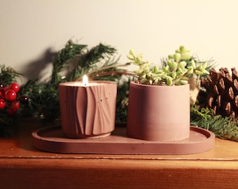 Pine & Snow | Hand-Poured Scented Soy Candle | Cozy Small Batch Christmas Gift