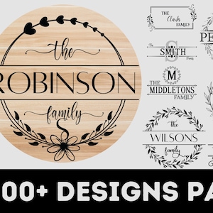 100+ Family name monogram svg bundle hand drawn, wedding monogram svg, split monogram svg, family svg, family name svg, monogram svg png