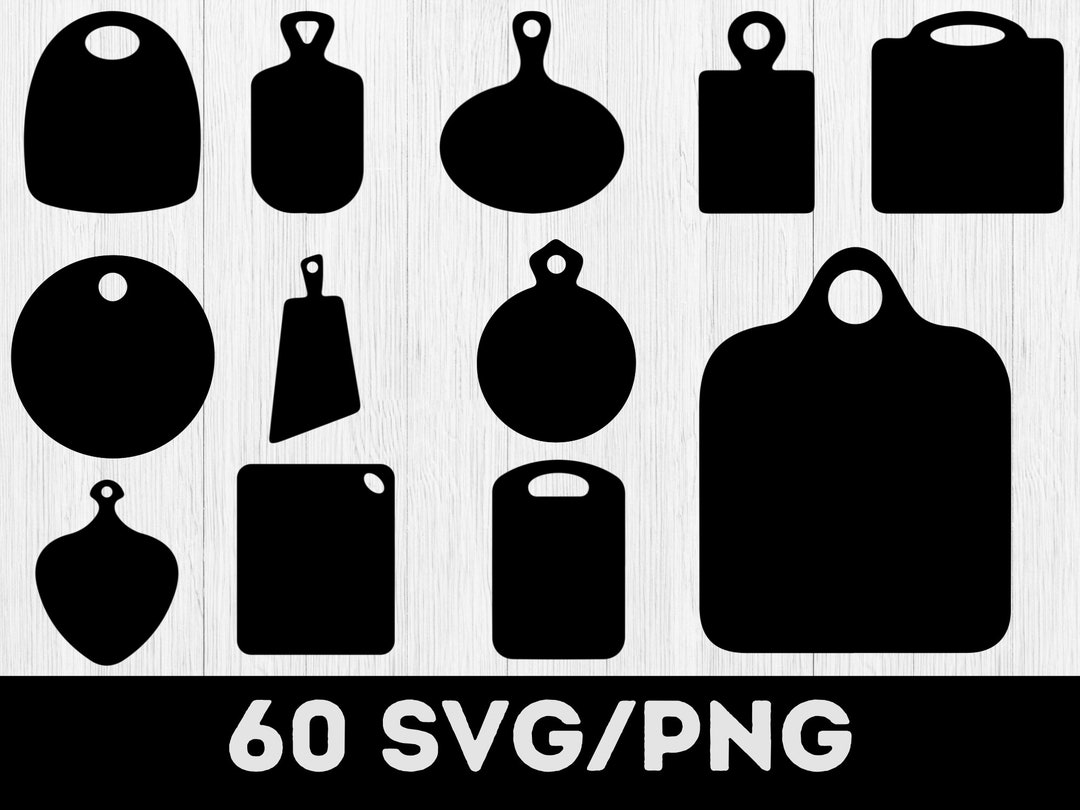 Cutting Board SVG Bundle Cutting Board PNG Kitchen Svg - Etsy
