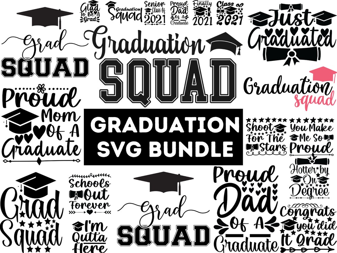Graduation Squad Svg Png , Grad Squad Svg , 2022 Graduate Svg