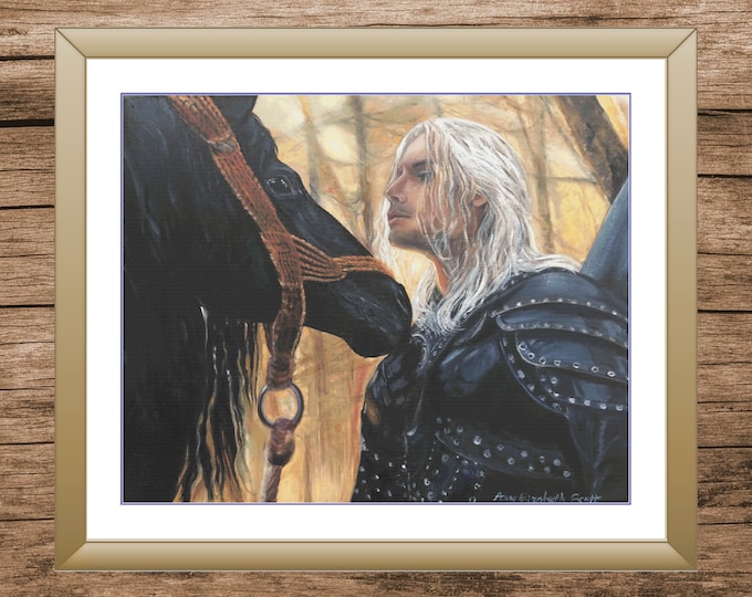 Geralt of Rivia | Anchor Cross Stitch Pattern | Three Counted PDF Charts in Instant Download | Happy Stitching and Thanks for Visiting!