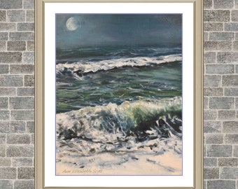 Ocean Waves | Anchor Cross Stitch Pattern | Three Counted PDF Charts in Instant Download | Happy Stitching and Thanks for Visiting!