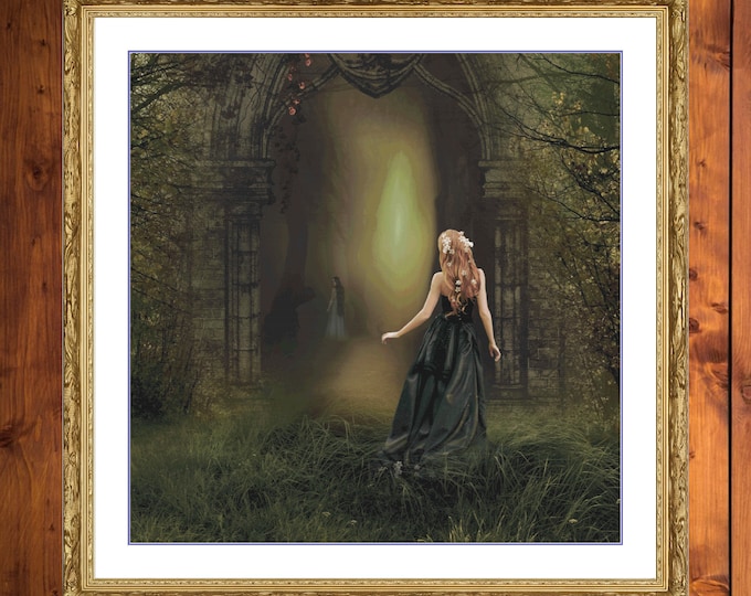 Fantasy Portal | DMC Cross Stitch Pattern | Three Counted PDF Charts in Instant Download | Happy Stitching and Thanks for Visiting!