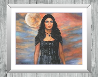Yennefer of Vengerberg | Anchor Cross Stitch Pattern | Three Counted PDF Charts in Instant Download and Stitch Today!