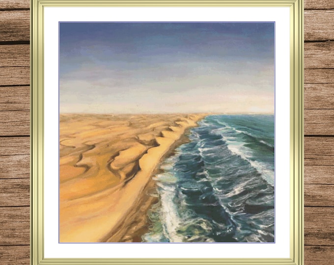 Namibia | Anchor Cross Stitch Pattern | Three Counted PDF Charts in Instant Download | Happy Stitching and Thanks for Visiting!