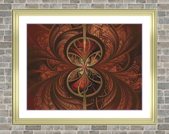 Fractal 2 - Infinite Echoes | Anchor Cross Stitch Pattern | Three Counted PDF Charts in Instant Download | Thanks for Visiting!