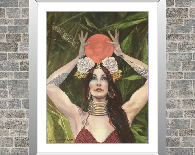 The High Priestess | Anchor Cross Stitch Pattern | Three Counted PDF Charts in Instant Download | Happy Stitching and Thanks for Visiting!
