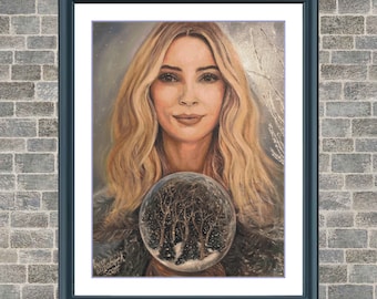 Snow Queen | Anchor Cross Stitch Pattern | Three Counted PDF Charts in Instant Download