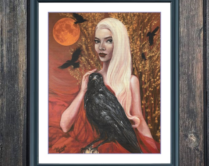 October Witch | DMC Cross Stitch Museum Quality Pattern | Three Counted PDF Charts in Instant Download and Stitch Today!