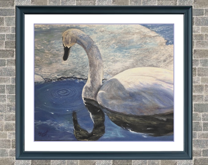Swan Lake | DMC Cross Stitch Pattern | Three Counted PDF Charts in Instant Download | Happy Stitching and Thanks for Visiting!
