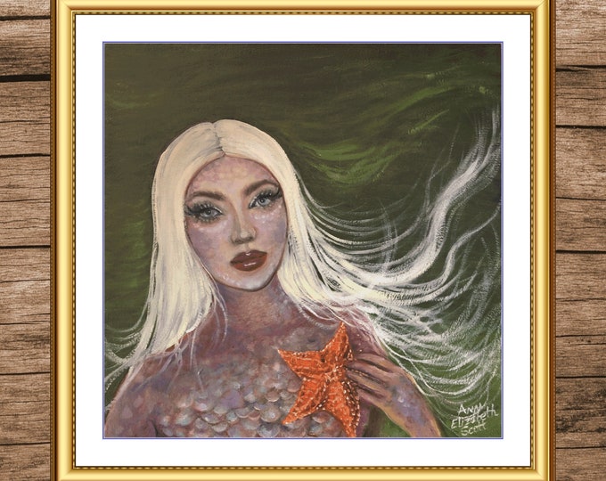 Siren | DMC Cross Stitch Pattern | Three Counted PDF Charts in Instant Download | Happy Stitching and Thanks for Visiting!