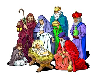 Nativity | DMC Cross Stitch Quality Design | PDF Pattern | Three Counted Charts in Instant Download