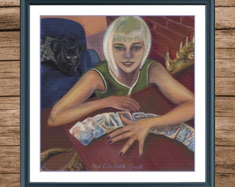 Tarot Cards | DMC Cross Stitch Pattern | Three Counted PDF Charts in Instant Download | Happy Stitching and Thanks for Visiting!