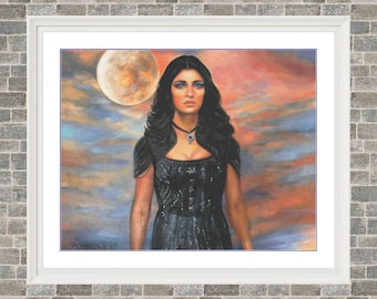 Yennefer of Vengerberg | DMC Cross Stitch Pattern | Three Counted PDF Charts in Instant Download and Stitch Today!