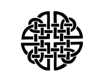 Cross Stitch Pattern | Celtic Knot | DMC Colors | Counted Needlepoint Chart | Digital Download Shop | Modern Wall Decor | PDF