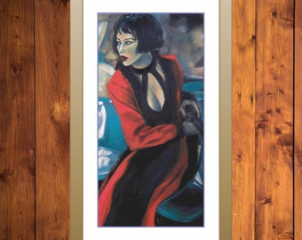 Blade Runner Woman 2 | DMC Cross Stitch Pattern | Three Counted PDF Charts in Instant Download | Happy Stitching and Thanks for Visiting!