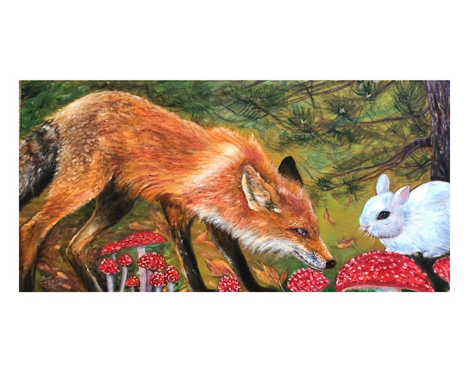 Fox Magic | DMC Cross Stitch Quality Design | PDF Pattern | Three Counted Charts in Instant Download