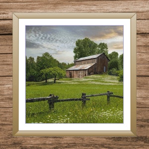 Old Barn | Anchor Cross Stitch Pattern | Three Counted PDF Charts in Instant Download | Happy Stitching and Thanks for Visiting!