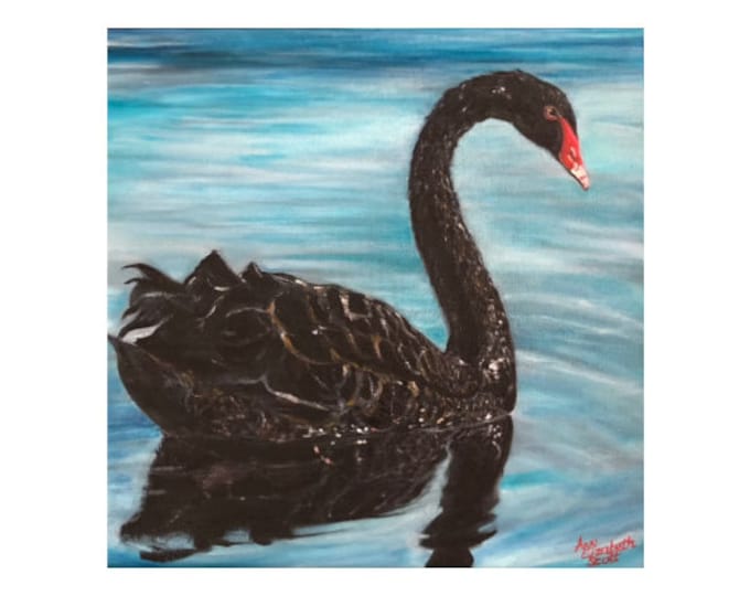 Black Swan | Anchor Cross Stitch Pattern | Quality Design | Instant Download PDF | Three Counted Charts Included