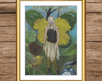 Butterfly Princess | Anchor Cross Stitch Pattern | Three Counted PDF Charts in Instant Download and Stitch Today!