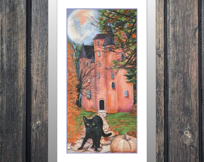 Black Cat Season | DMC Cross Stitch Pattern | Three Counted PDF Charts in Instant Download | Happy Stitching and Thanks for Visiting!