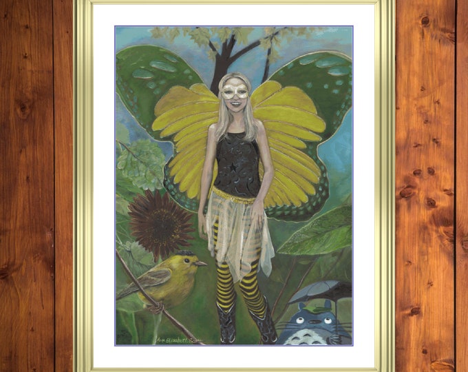 Butterfly Princess | DMC Cross Stitch Pattern | Three Counted PDF Charts in Instant Download | Happy Stitching and Thanks for Visiting!