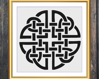 Celtic Knot | Anchor Cross Stitch Pattern | Three Counted PDF Charts in Instant Download | Happy Stitching and Thanks for Visiting!