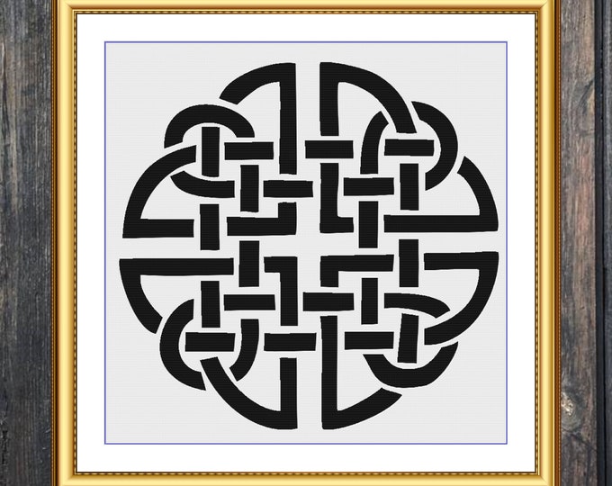 Celtic Knot | Anchor Cross Stitch Pattern | Three Counted PDF Charts in Instant Download | Happy Stitching and Thanks for Visiting!