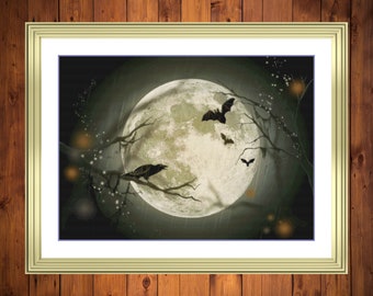 Halloween 1 | Anchor Cross Stitch Pattern | Three Counted PDF Charts in Instant Download | Happy Stitching and Thanks for Visiting!