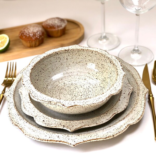 Rustic Dinnerware Etsy