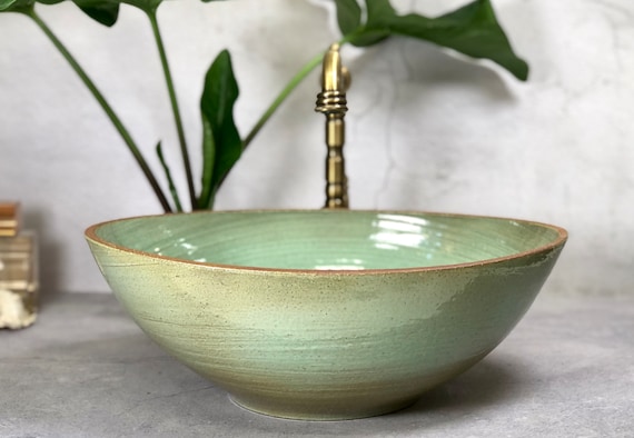 Small Bathroom Sink Above Counter, 13x10 Mini Oval Vessel Sink, Porcelain Ceramic Bowl Sinks For Bathrooms Tiny White Bathroom Sinks For Rv Powder Room Camper