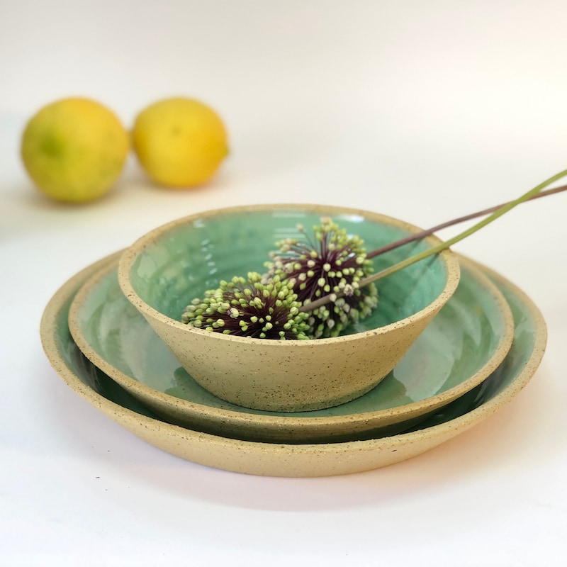 Ceramic Christmas Dinnerware - Etsy