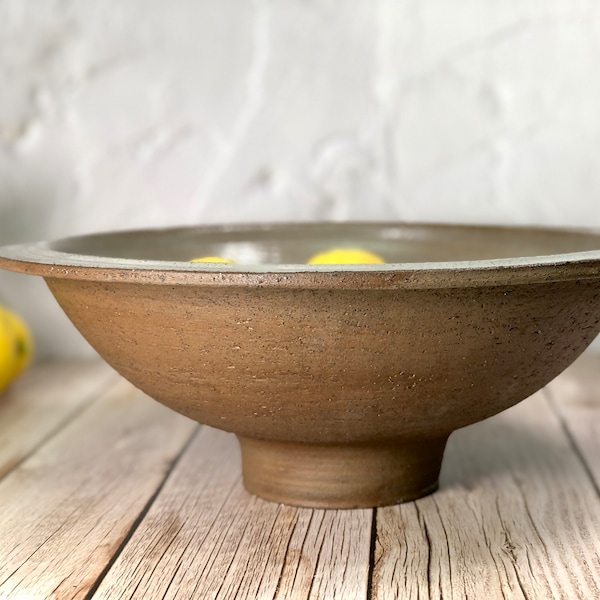 Terra Cotta Bowl Etsy