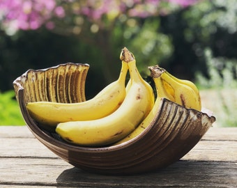 Unique Handmade Ceramic Fruit Bowl - Pottery Centerpiece Dish