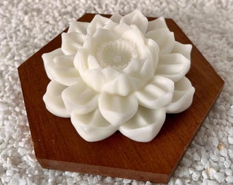 Lotus Shea Butter Soap • Natural, Fragrance-Free, Sensitive Skin