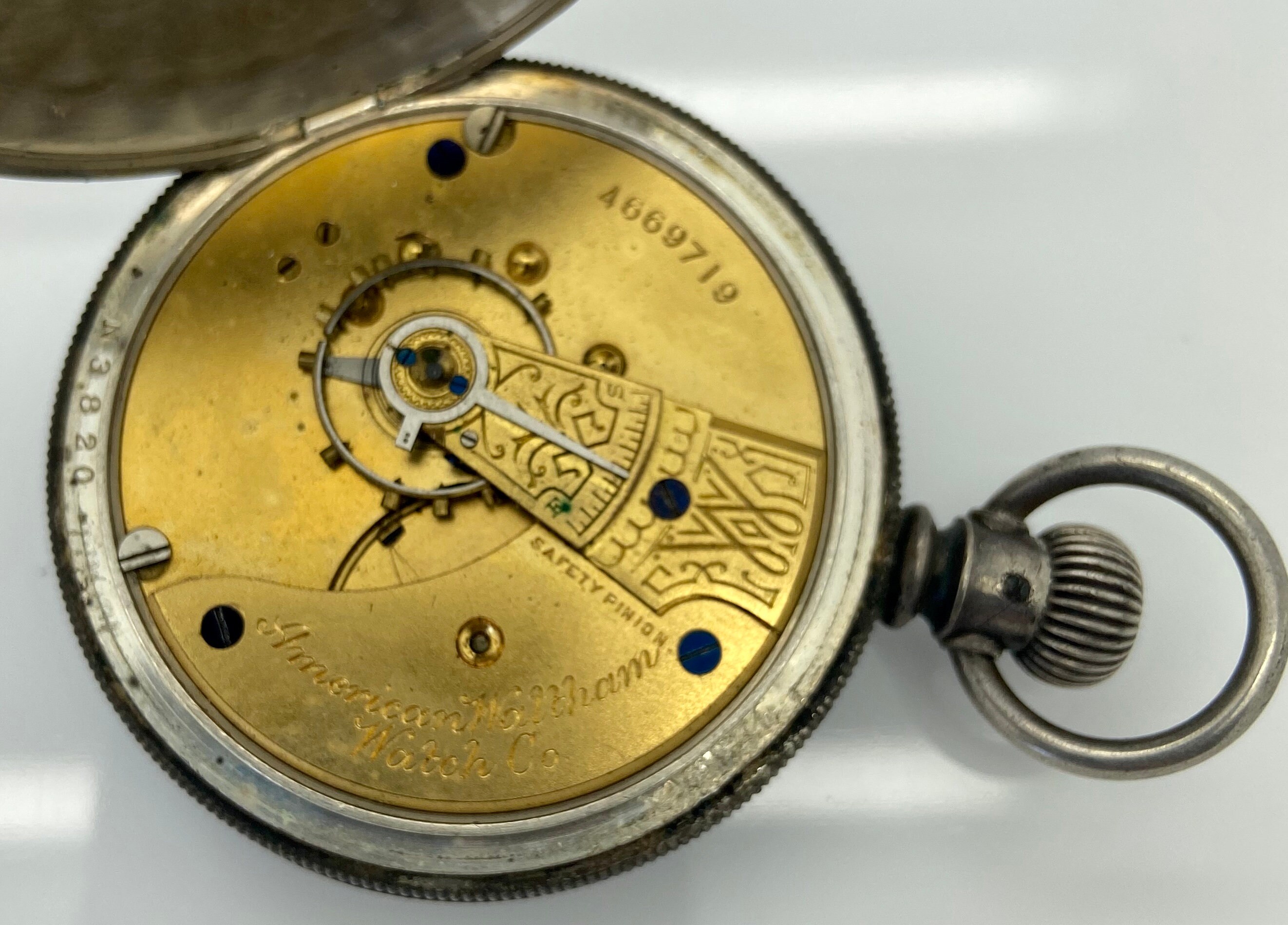 Antique WALTHAM 1883 Pocket Watch Coin Silver Full Hunting Etsy