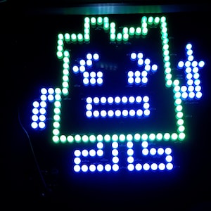 Ignignokt Mooninite LED Sign Replica