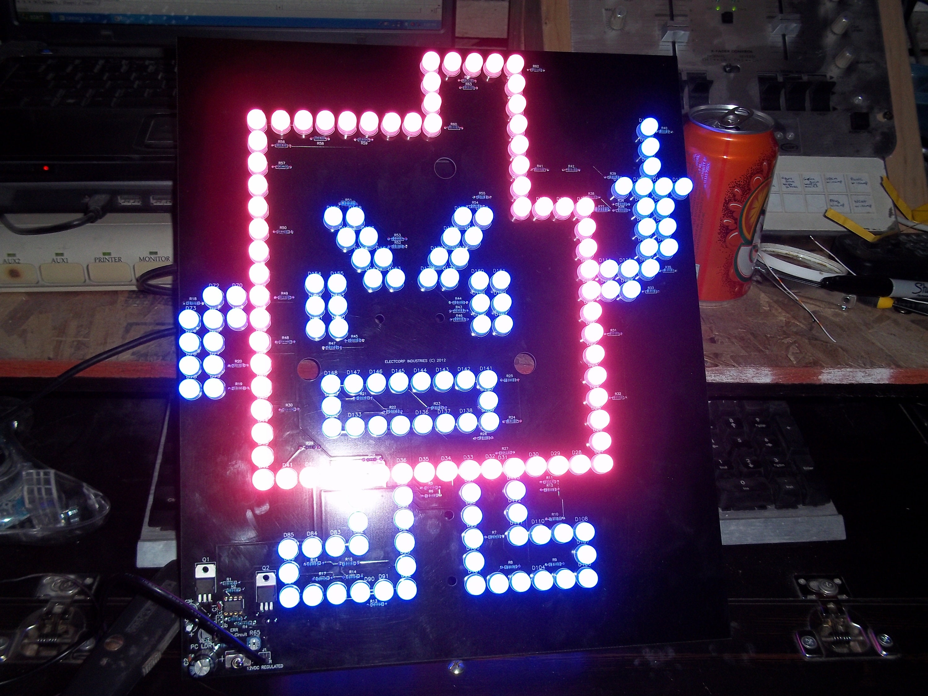 Err Mooninite LED Sign Replica - Etsy