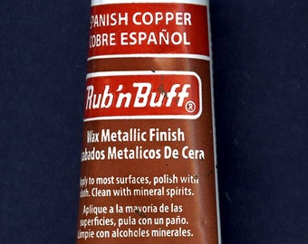 Spanish Copper 76306K ~ Amaco Rub 'N Buff Uncarded Wax Metallic Finish Crafts