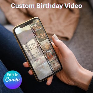 Birthday Cards, Personalised Birthday, Personalised Birthday Cards, Custom Birthday Gift, Birthday Video, Birthday Custom Card