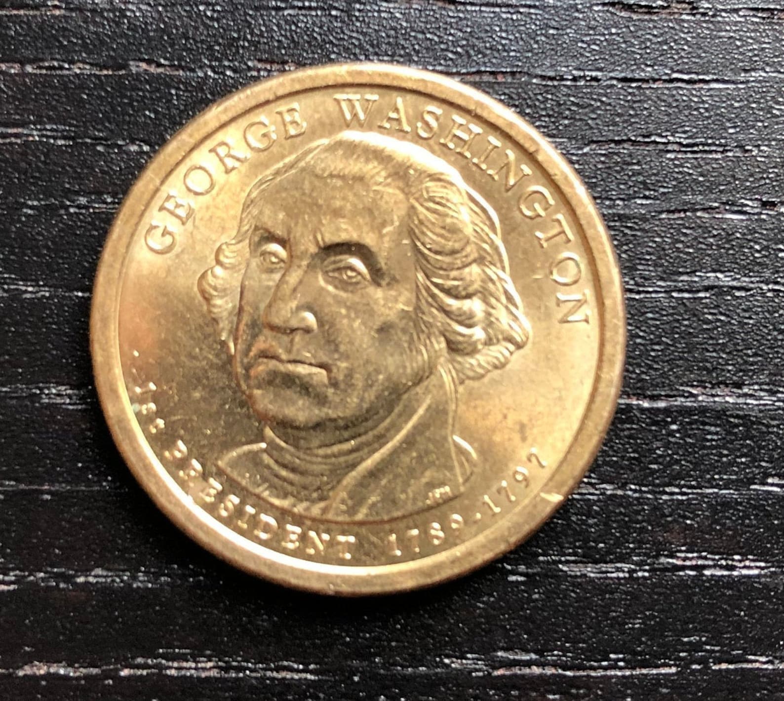 Washington 1st President 17891797 Dollar Coin Etsy
