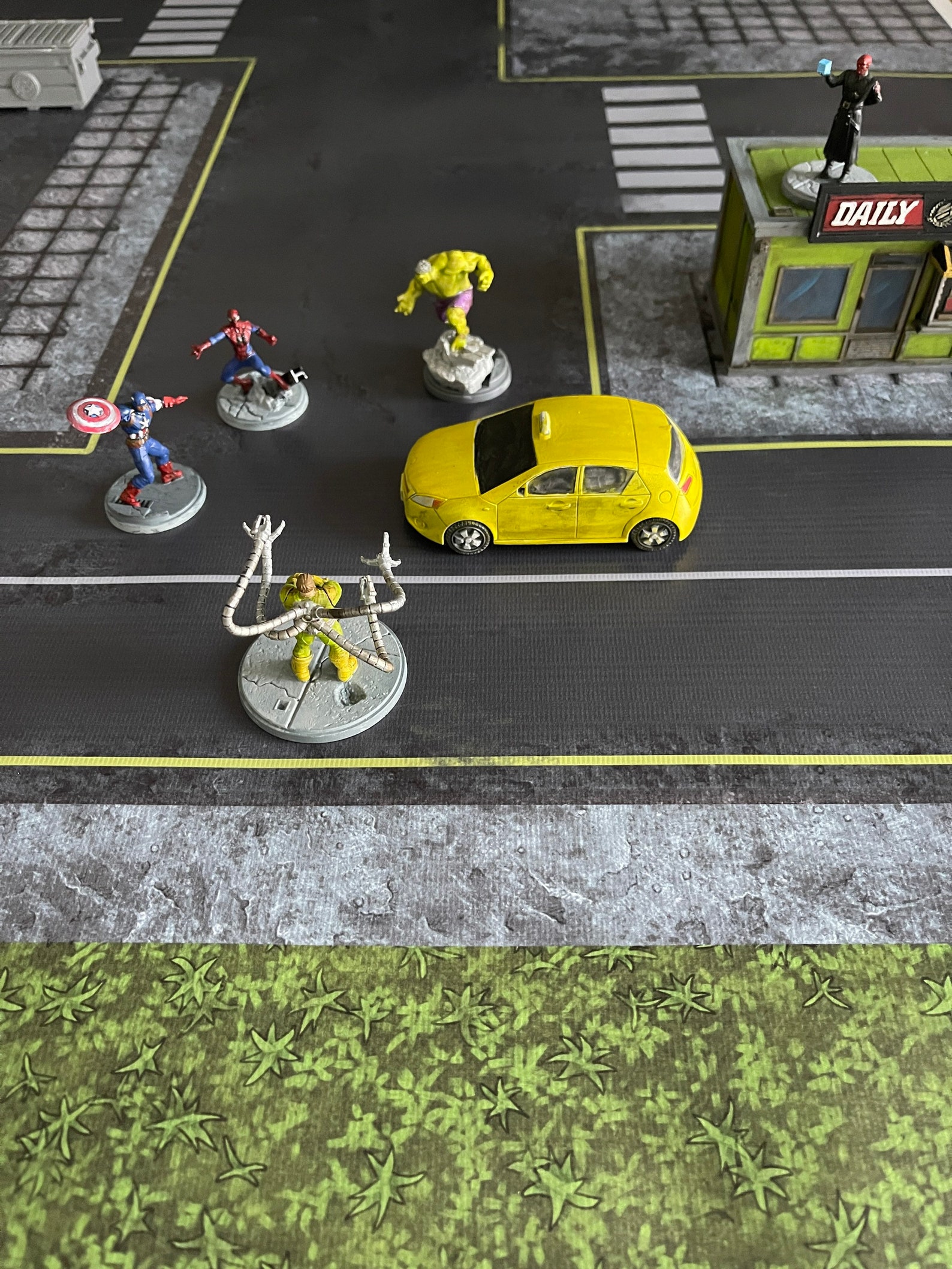 New MCP Cloth Mat 3x3 Feet Marvel Crisis Protocol Etsy Australia