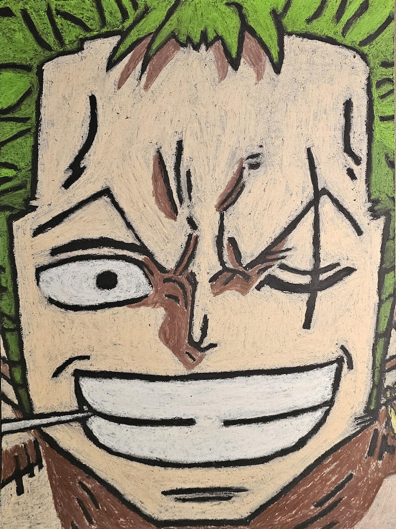 Zoro One Piece Art Print - Etsy